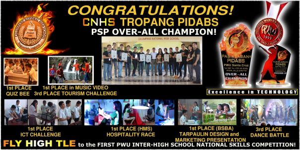 Pasiklaban sa Pidabs Over-All Champion - Calumpang National High School